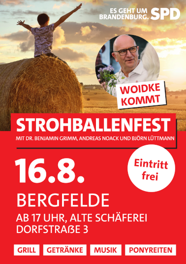 Einladung Strohballenfest